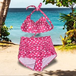 Pink Polkadot Bikini